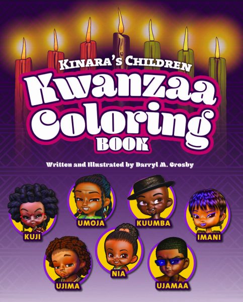 KC Kwanzaa Coloring Book cover